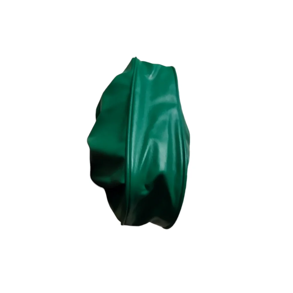 EUC 2/$10 Vibrant Faux leather Green Women's Bag purse with snap closure - Picture 3 of 5